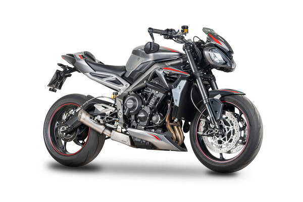 Sistema de escape SPARK EXHAUST GRID-O TIT ECE 3/4 TRIUMP ST 765 Homologado