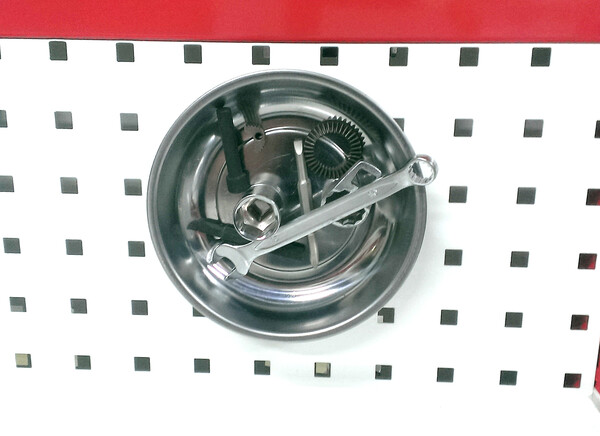 Portaherramientas magnético BIKESERVICE
CIRCULAR MAGNETIC TRAY