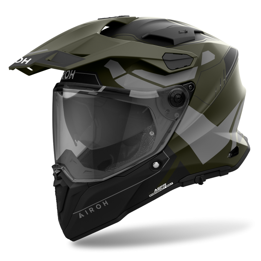 Airoh COMMANDER 2 REVEAL MILITARY GREEN
