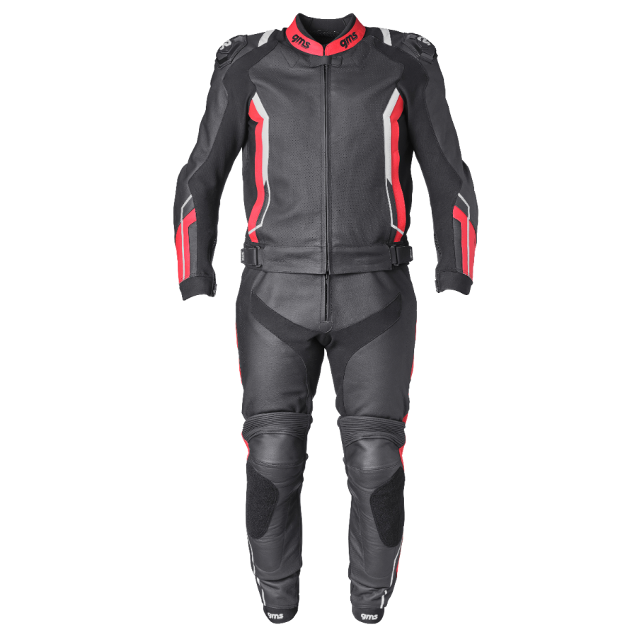 Mono Gms GR-1 2PC LEATHER SUIT BLACK/RED/WHITE Mono Gms GR-1 2PC LEATHER SUIT BLACK/RED/WHITE