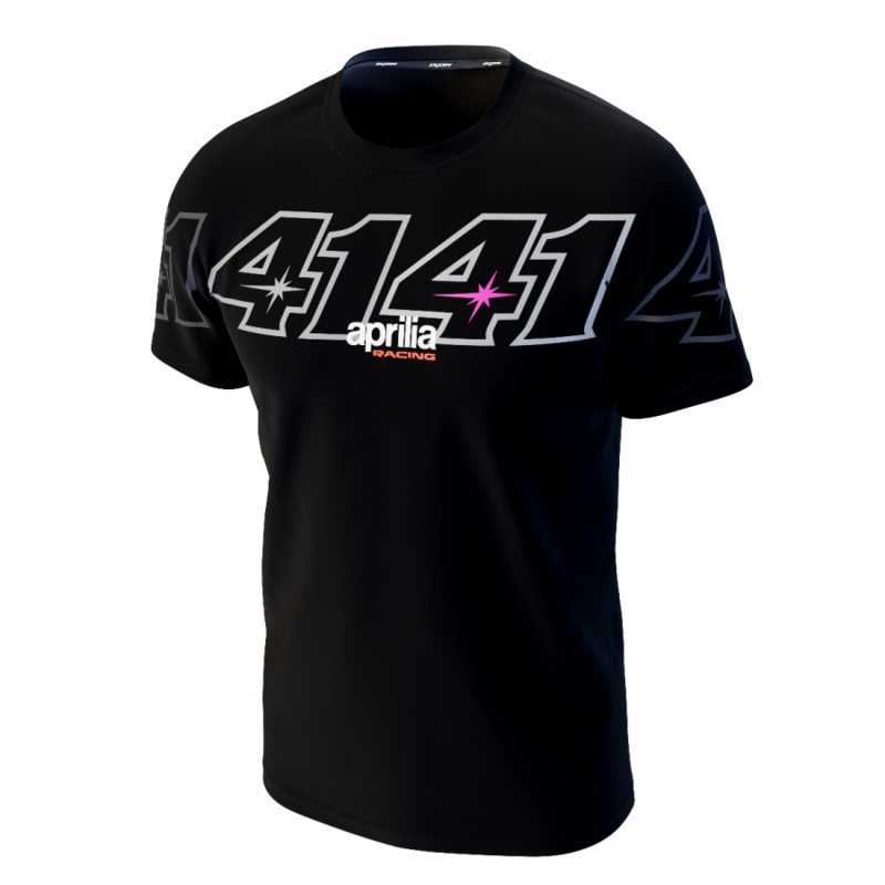 Camiseta Aprilia Aleix Espargaró DUAL AA 24 TS1 BLACK