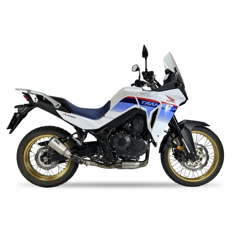 Silenciador IXIL RB Slip-On Race Strem Carbon Homologado para Honda XL 750 Transalp