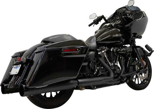 Silenciadores tubo recto de 4-1/2" BASSANI XHAUST
MUFFLERS 4.5 BLACK M8 TOUR17+ Harley Davidson