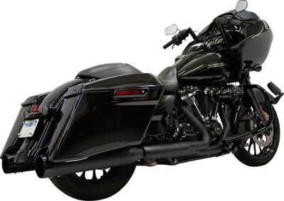 Silenciadores tubo recto de 4-1/2" BASSANI XHAUST
MUFFLERS 4.5 BLACK M8 TOUR17+ Harley Davidson