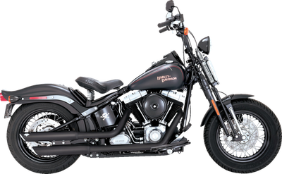 Silenciadores Vance & Hines
MUFFLERS 3" TWIN SLASH BLACK DLX CRSBNS SLM
