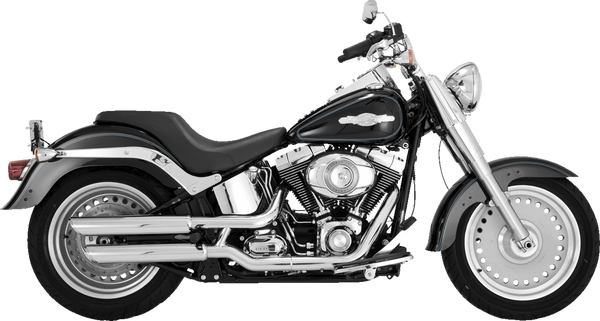 Silenciadores Vance & Hines
MUFFLERS 3" TWIN SLASH CHROME FATBOY DEUCE