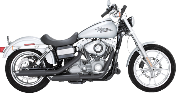 Silenciadores Vance & Hines
MUFFLERS 3" TWIN SLASH BLACK DYNA