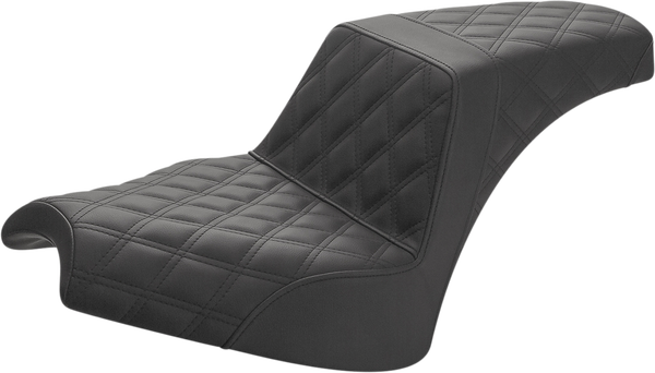 Asiento Step-Up SADDLEMEN SEAT STEP UP LS BLACK para INDIAN CHIEF y SUPER CHIEF