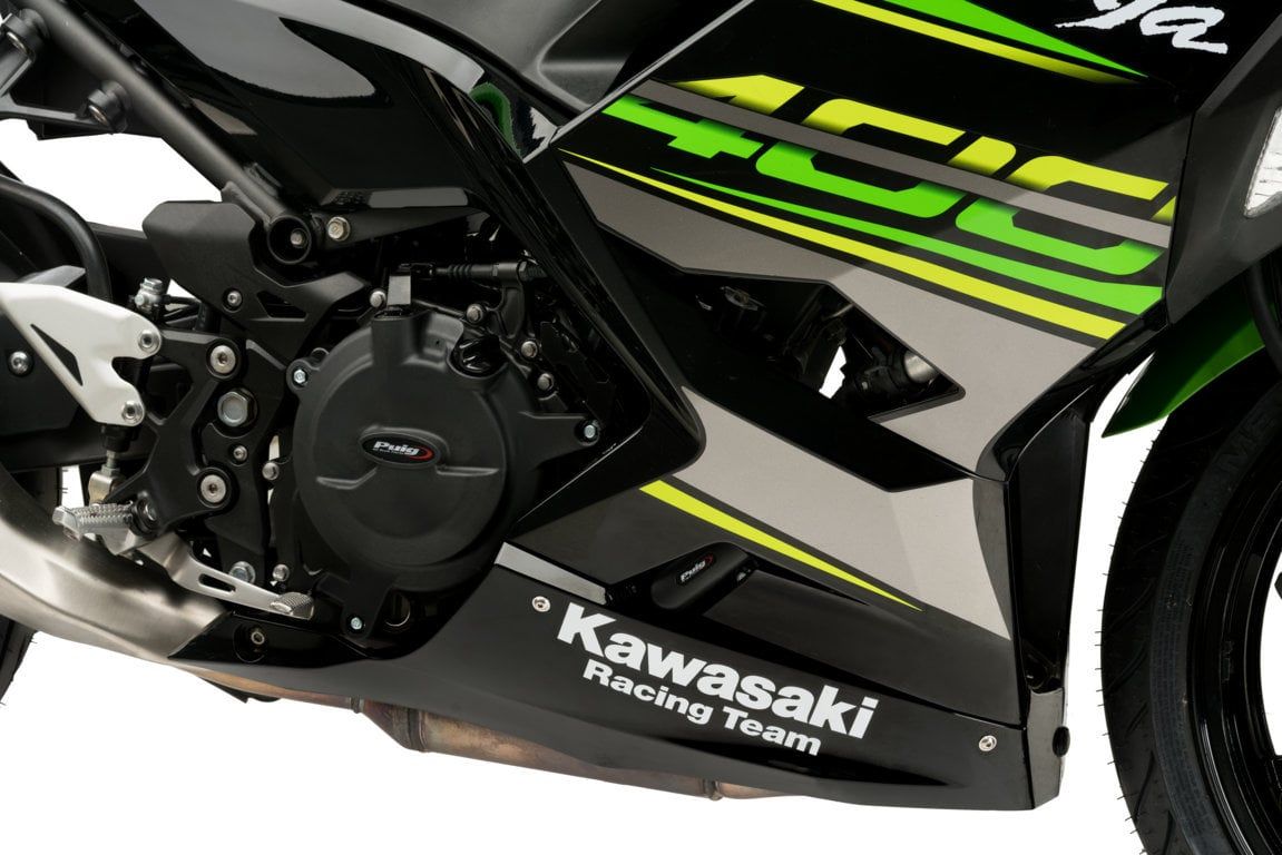 TAPA PROTECTORA DEL MOTOR TRACK PARA CHAMPIONSHIP PARA KAWASAKI NINJA 400 2024