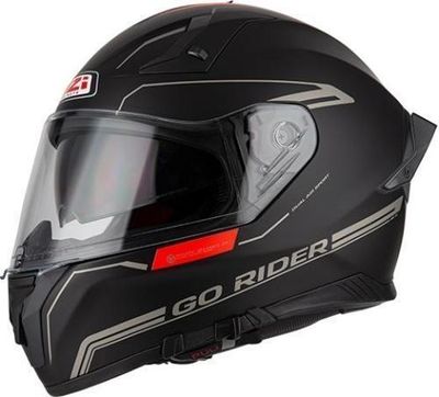 GO RIDER STREAM DUO SOLID NOUVEAU BLACK&RED MATT GO RIDER STREAM DUO SOLID NOUVEAU BLACK&RED MATT