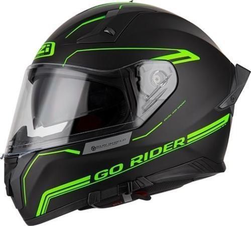 GO RIDER STREAM DUO SOLID NOUVEAU BLACK K MATT