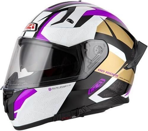 GO RIDER STREAM DUO TRIDENT BLACK&PURPLE
