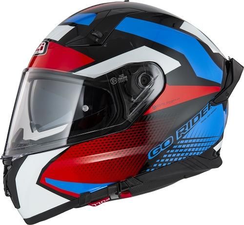 GO RIDER STREAM DUO QUADRI BLACK&RED&BLUE
