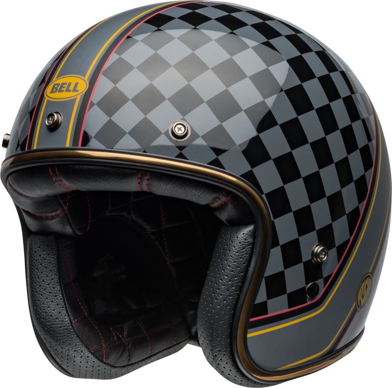 Casco BELL Custom 500 - RSD Wreakers Gloss Black/Gold