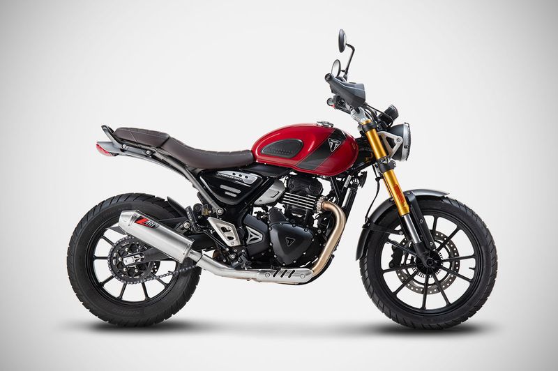 Escape Zard para Triumph Scrambler 400 X y Triumph Speed