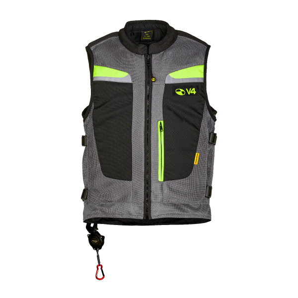 MOTOAIRBAG CHALECO MAB V4 GILET MODULAR FLUORESCENT