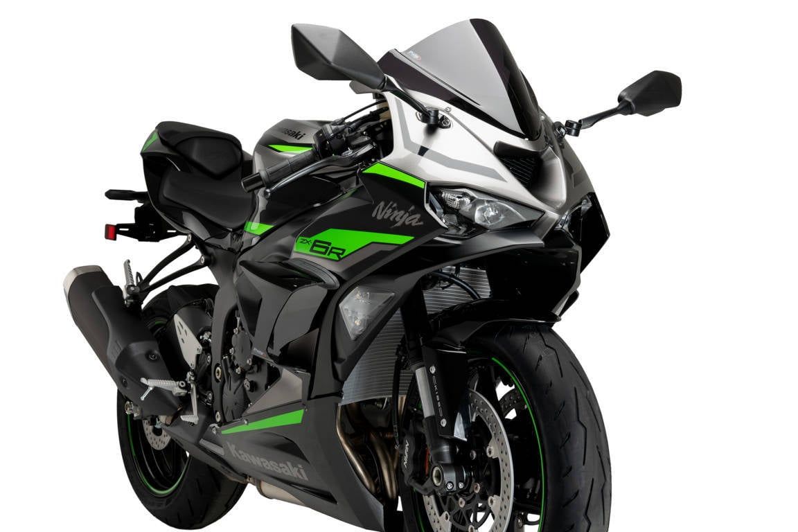 ALERONES DOWNFORCE LATERALES RACE PARA MOTOCICLETA Kawasaki ZX-6R Ninja’23 en adelante
