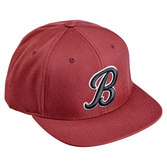 BILTWELL HAT SCRIPT B MAROON