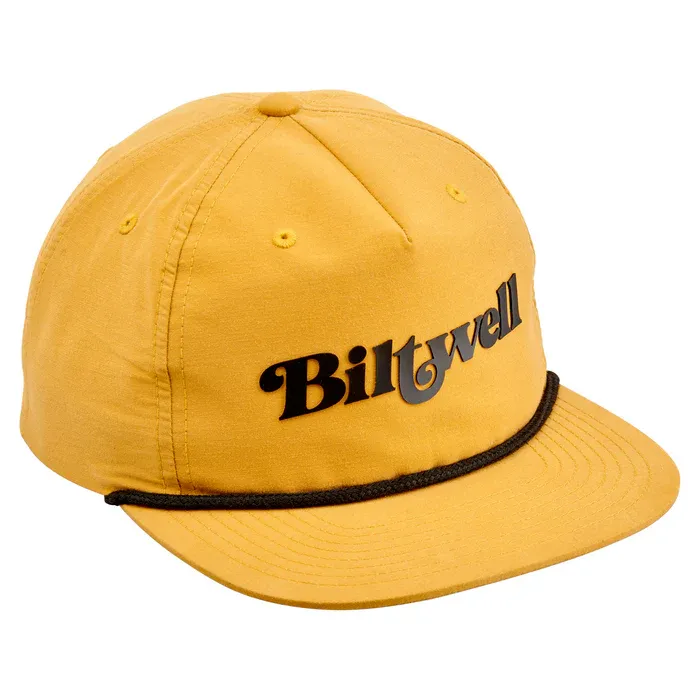BILTWELL HAT SCRIPT B MAROON