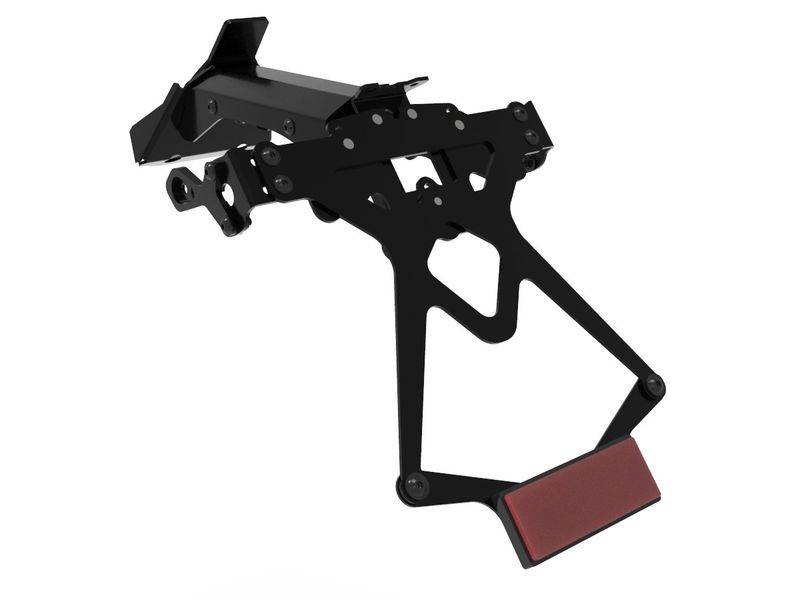 SOPORTE MATRÍCULA AJUSTABLE DUCABIKE para DUCATI SFV4 / V4 / V2 SOPORTE MATRÍCULA AJUSTABLE DUCABIKE para DUCATI SFV4 / V4 / V2