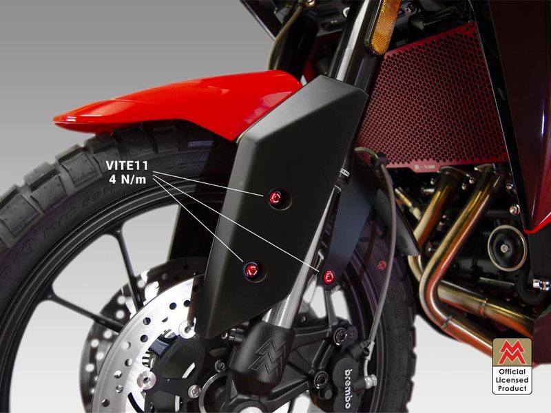 KVT52 - KIT DE TORNILLOS GUARDABARROS DELANTERO MOTO MORINI