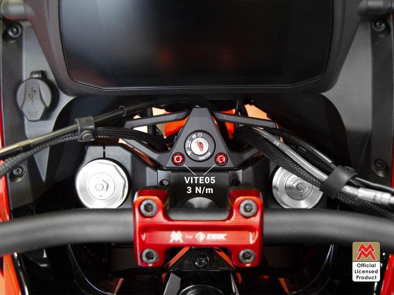 KVT56 - KIT DE TORNILLOS TAPA LLAVE MOTO MORINI