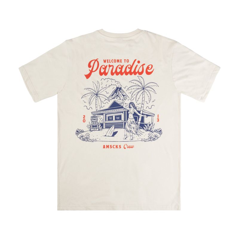 Camiseta American Socks Bienvenido al Paraíso