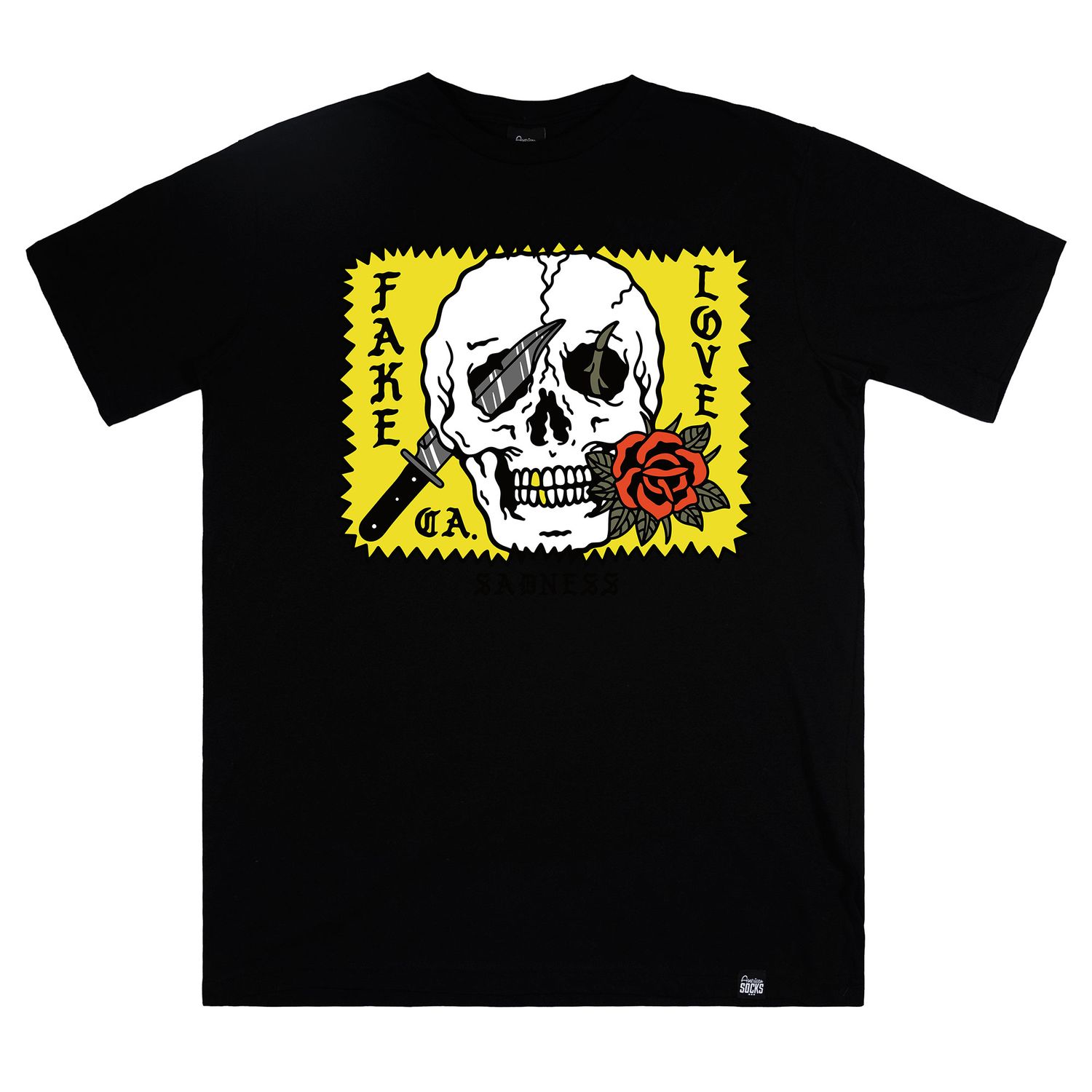 Camiseta American Socks Amor Falso