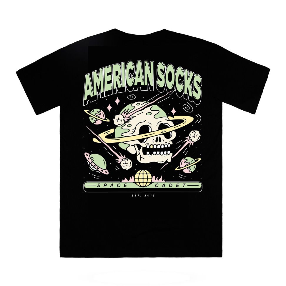 Camiseta American Socks Space Cadet