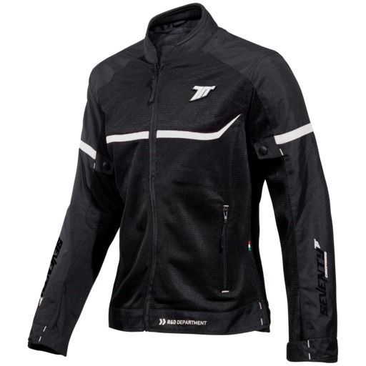 Seventy CHAQUETA SD-JR30.2 MOJAVE VERANO RACING MUJER NEGRA/BLANCA