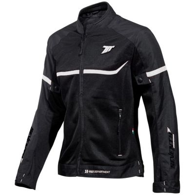 Seventy CHAQUETA SD-JR30.2 MOJAVE VERANO RACING MUJER NEGRA/BLANCA