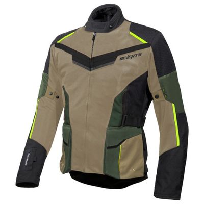 Seventy CHAQUETA SD-JT70 ATACAMA HOMBRE ARENA/VERDE/AMARILLO FLUOR