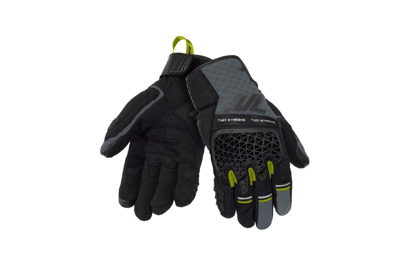 Seventy GUANTE SD-N60 TWO STROKE VERANO UNISEX NEGRO/GRIS/AMARILLO FLUOR