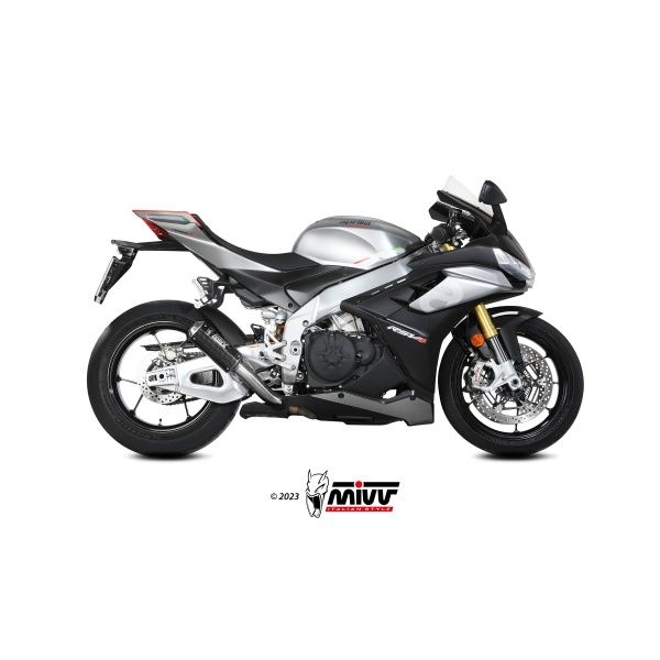SilenciosoMivv Slip-On Mk3 carbono Aprilia RSV4 / Tuono V4 1100 2021-24