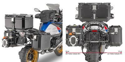 GIVI AdaptadorPortamaletas lateral para maletas Trekker Outback MONOKEY® CAM-SIDE PL5108CAM BMW > R 1250 GS ADVENTURE (19 > 23)