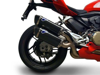 D16908040ICC - KIT PAR SILENCIADORES TERMIGNONI CARBONO DUCATI PANIGALE 959