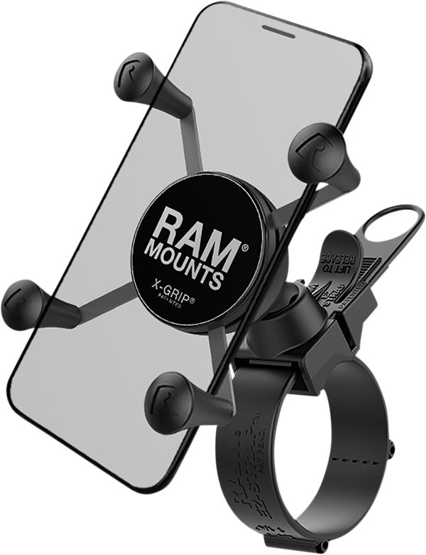Soporte teléfono X-Grip® con anclaje EZ-Strap™ RAM MOUNTS
KIT XGRIP W/RAIL MOUNT