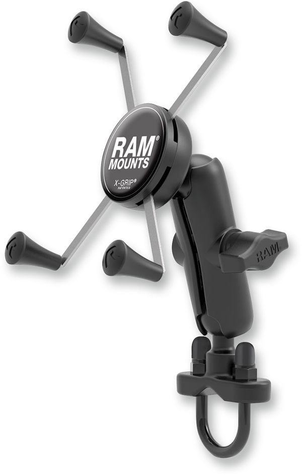 Anclaje al manillar con base con abrazadera «U» y soporte X-Grip® universal RAM MOUNTS
KIT LG XGRIP UBOLT