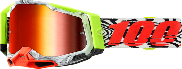 Gafas de protección Racecraft 2 100% GOGGLE RC2 ENGAL MR RD