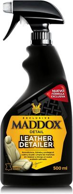 Maddox Detail - Leather Detailer 500 ml | Limpiador y Acondicionador de Cuero | Limpieza Profunda | Tratamiento de Piel | Elimina Suciedad y Manchas |Restaura Asientos Maddox Detail - Leather Detailer 500 ml | Limpiador y Acondicionador de Cuero | Limpieza Profunda | Tratamiento de Piel | Elimina Suciedad y Manchas |Restaura Asientos
