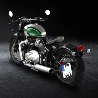 Soportes de matrícula Slip-In HEINZ BIKES para Triumph BONNEVILLE