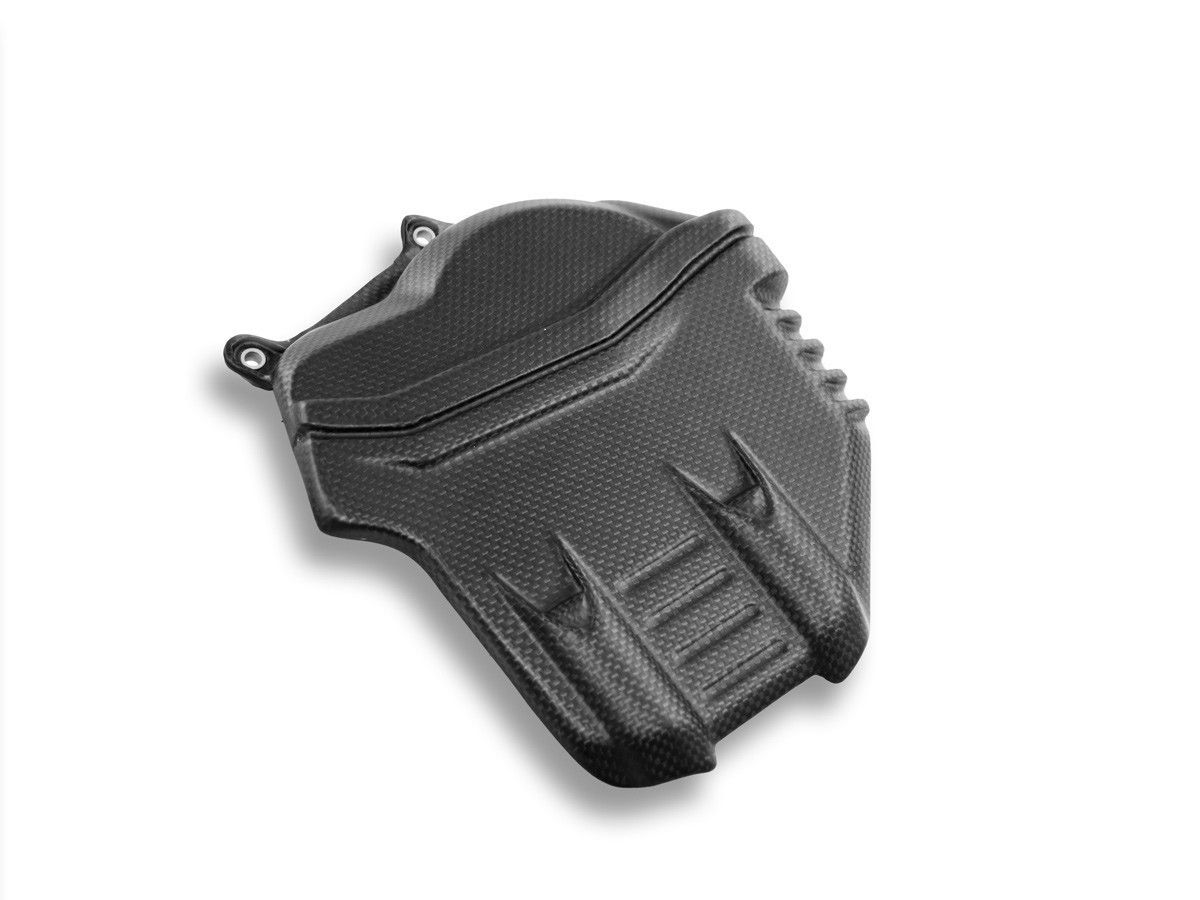 CRB30O - TAPA CULATA TRASERA IZQUIERDA EN CARBONO para DUCATI PANIGALE V4 y STREETFIGHTER
