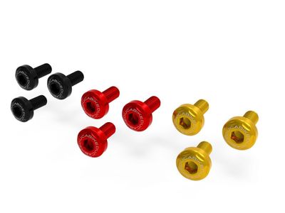 KVT25 - KIT DE TORNILLOS TAPA AMORTIGUADOR DUCATI SFV2, PANIGALE 1199 / 1299 / 899 / 959