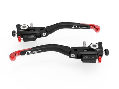 L32 ULTIMATE - PALANCAS DE FRENO + EMBRAGUE DOBLE AJUSTE DUCATI MONSTER 937 / STREETFIGHTER V2 / V4 PANIGALE V4 / SUPERSPORT 950 /