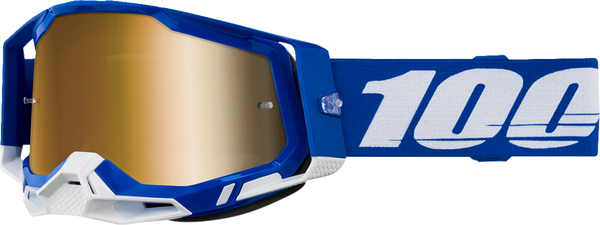 Gafas de protección Racecraft 2 100%
GOGGLE RC2 BLUE MR GD