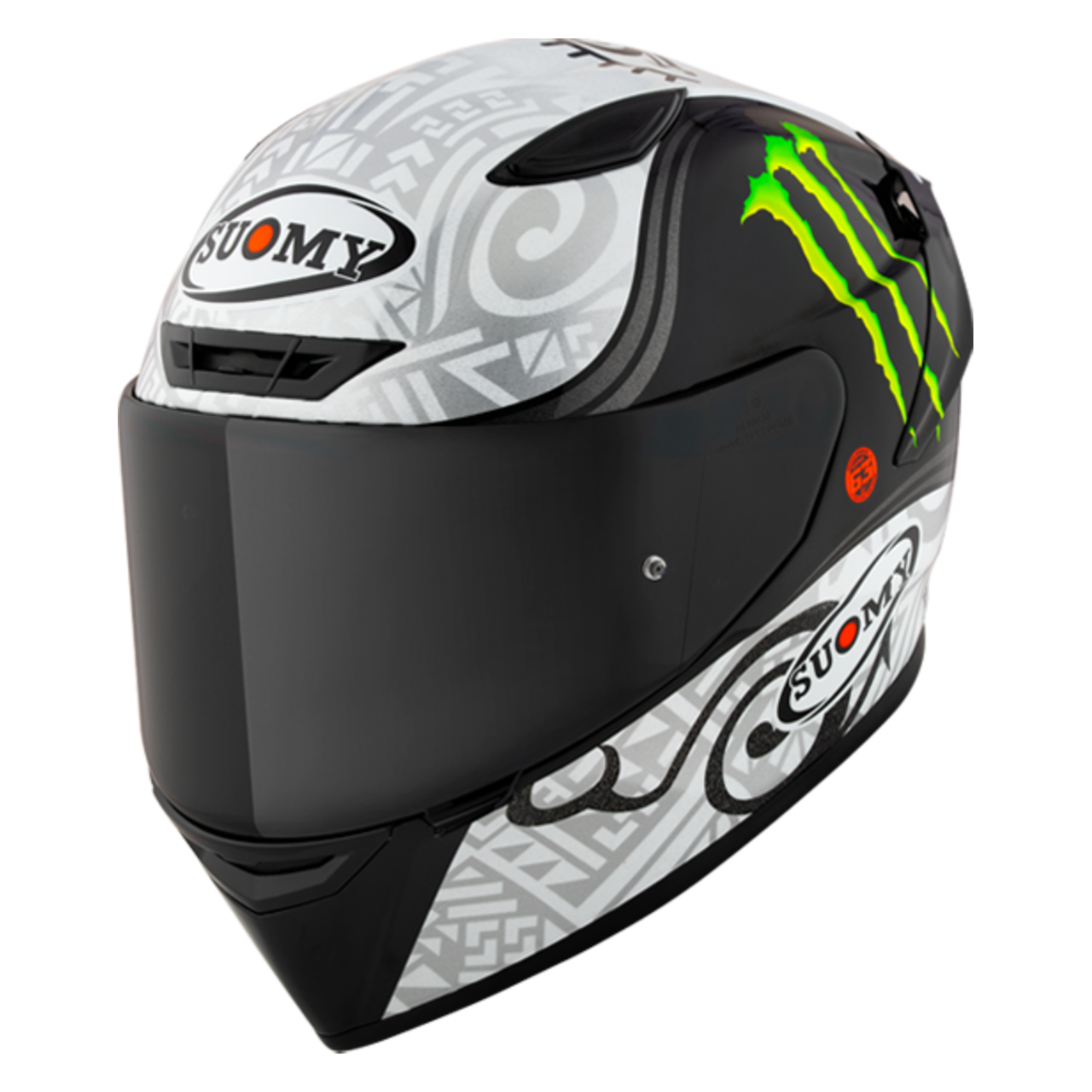 Casco Integral Suomy Track-1 Reaction Bagnaia Winter Test Monster Replica
