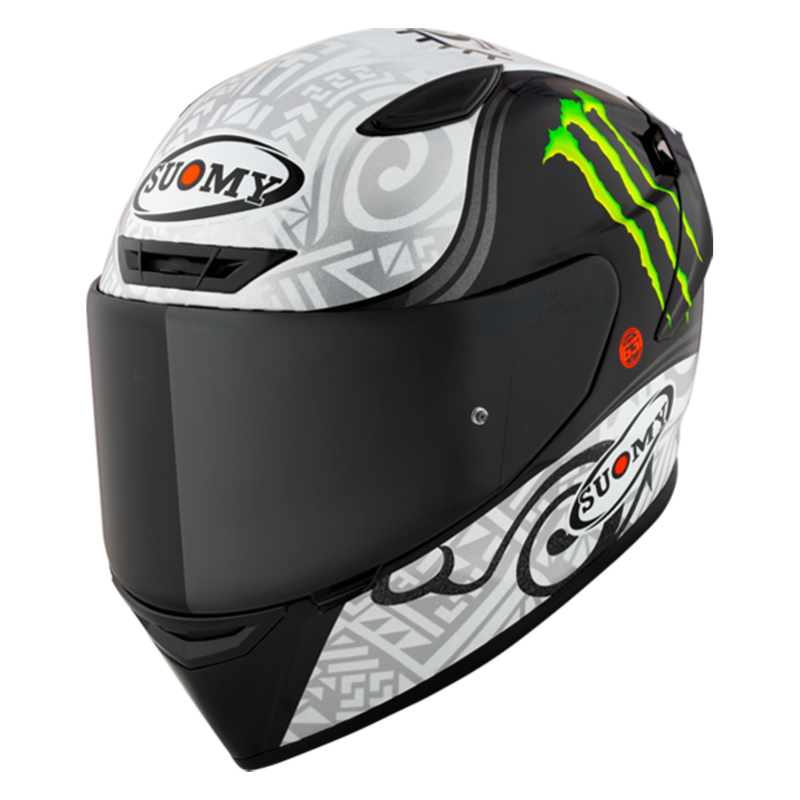Casco Integral Suomy Track-1 Reaction Bagnaia Winter Test Monster Replica Casco Integral Suomy Track-1 Reaction Bagnaia Winter Test Monster Replica