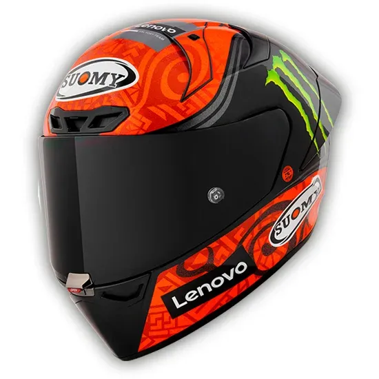 Casco Integral Suomy S1-XR GP Replica Bagnaia Monster Casco Integral Suomy S1-XR GP Replica Bagnaia Monster
