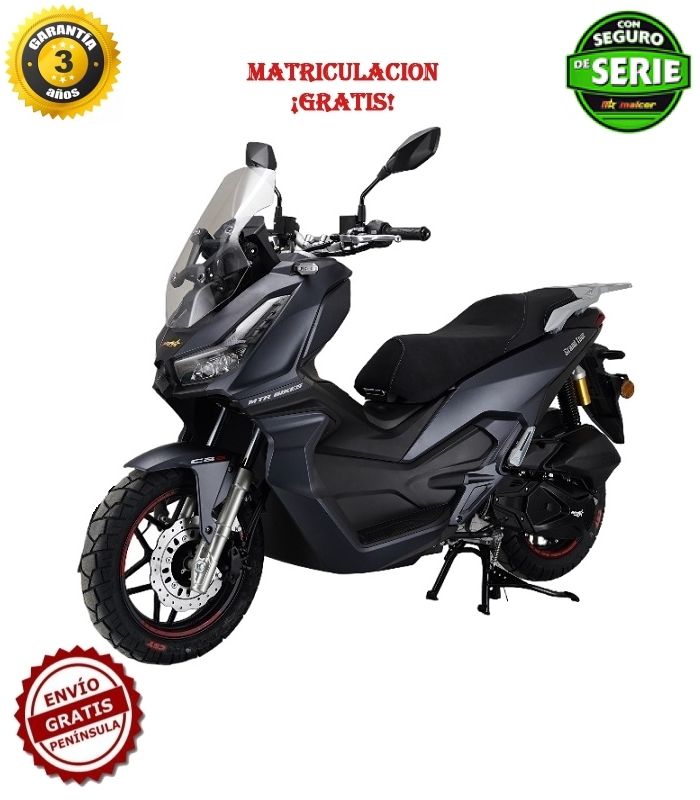 MTR GRAND TOUR 125CC GRIS MATE