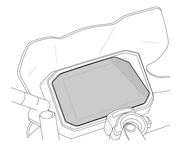 PROTECTOR DASHBOARD PARA HONDA CB650R NEO SPORTS CAFE